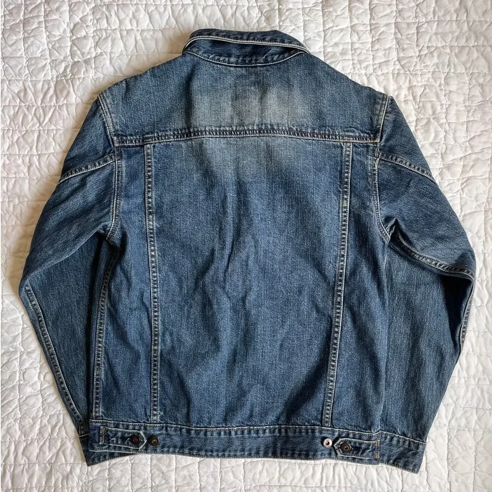 GAP Kids Medium Blue Classic Denim Jean Jacket Boys XXL 14-16